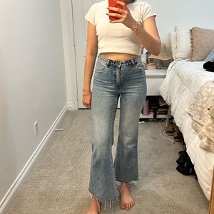 ROLLA’S east coast flare cropped size 27